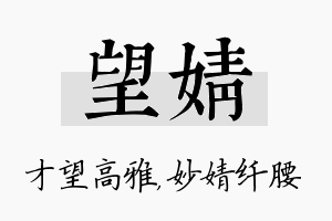 望婧名字的寓意及含义