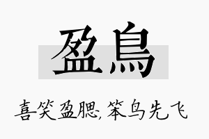 盈鸟名字的寓意及含义