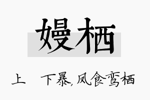 嫚栖名字的寓意及含义