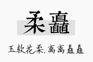 柔矗名字的寓意及含义