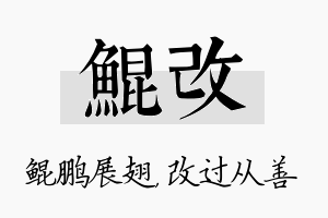 鲲改名字的寓意及含义