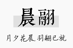 晨翮名字的寓意及含义