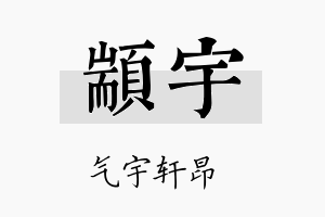 颛宇名字的寓意及含义