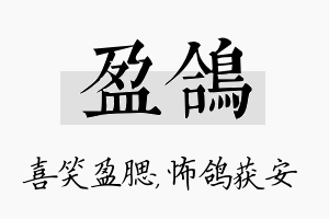 盈鸽名字的寓意及含义