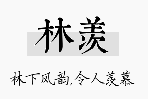 林羡名字的寓意及含义