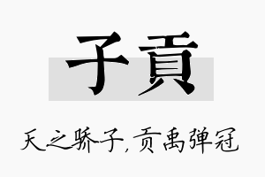 子贡名字的寓意及含义