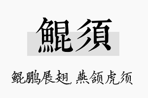 鲲须名字的寓意及含义