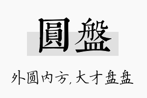 圆盘名字的寓意及含义