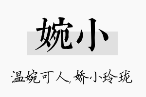 婉小名字的寓意及含义