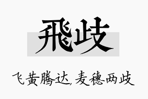 飞歧名字的寓意及含义