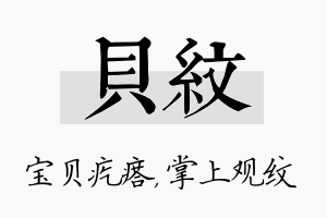 贝纹名字的寓意及含义