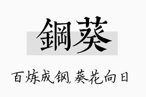 钢葵名字的寓意及含义