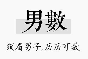 男数名字的寓意及含义