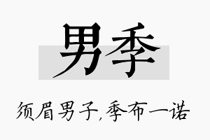 男季名字的寓意及含义