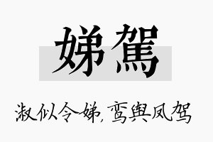 娣驾名字的寓意及含义