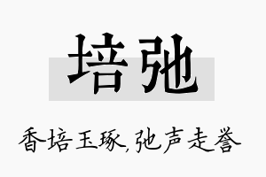 培弛名字的寓意及含义